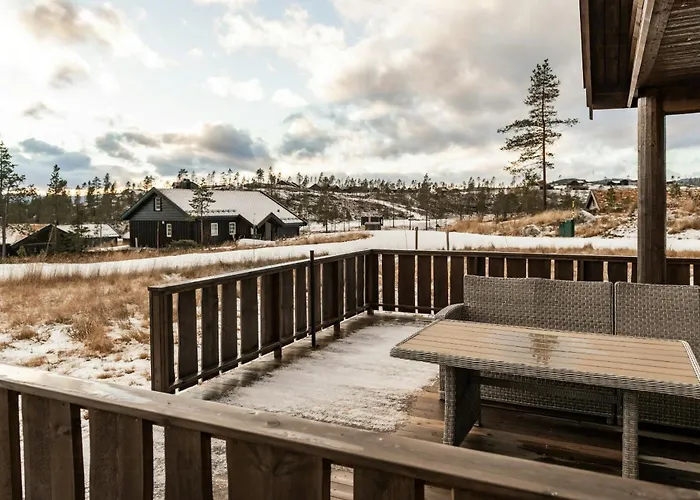 Familievennlig Hytte Ved Skiloypene Pa Fla Holiday home